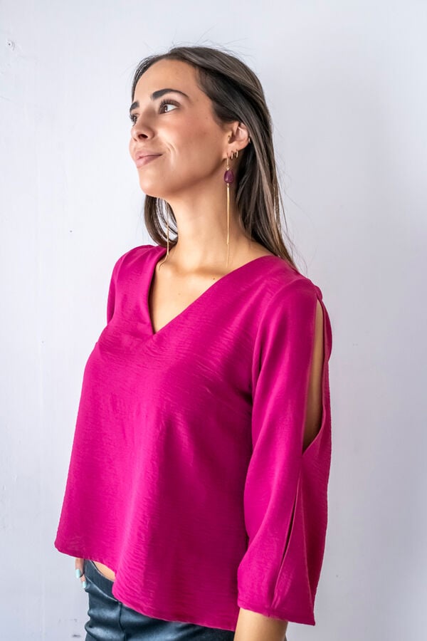 Cul Sac Camisa de manga larga vermelho