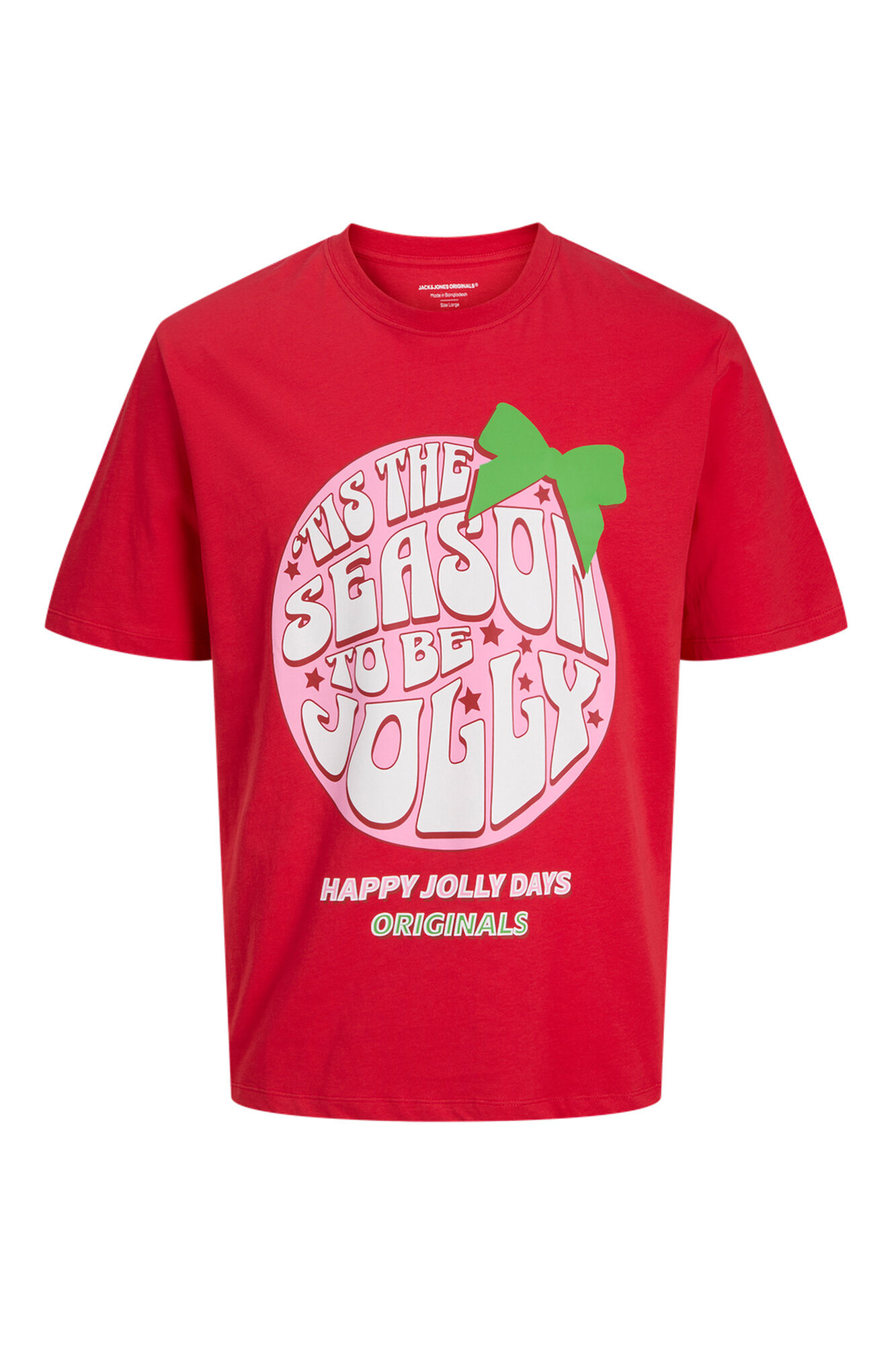 Jack & Jones Junior Camiseta navide&ntilde;a manga corta