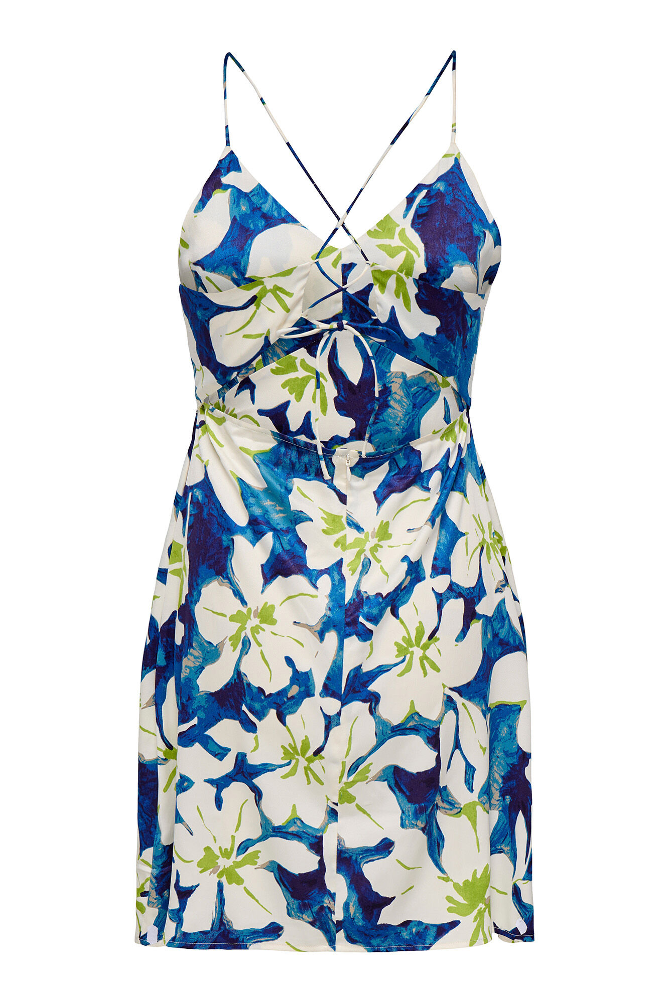 Only Vestido curto de al&ccedil;as