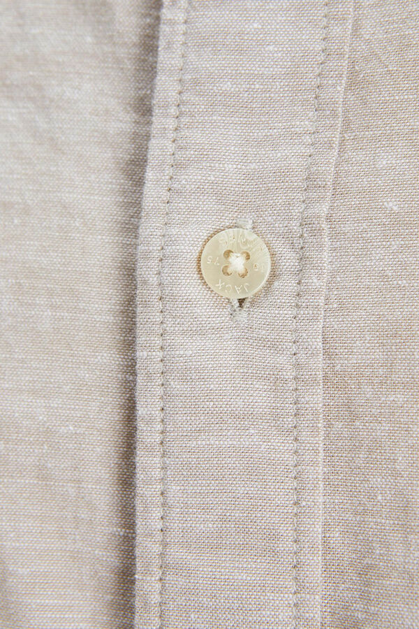 Jack & Jones  Camisa com gola camiseira azul