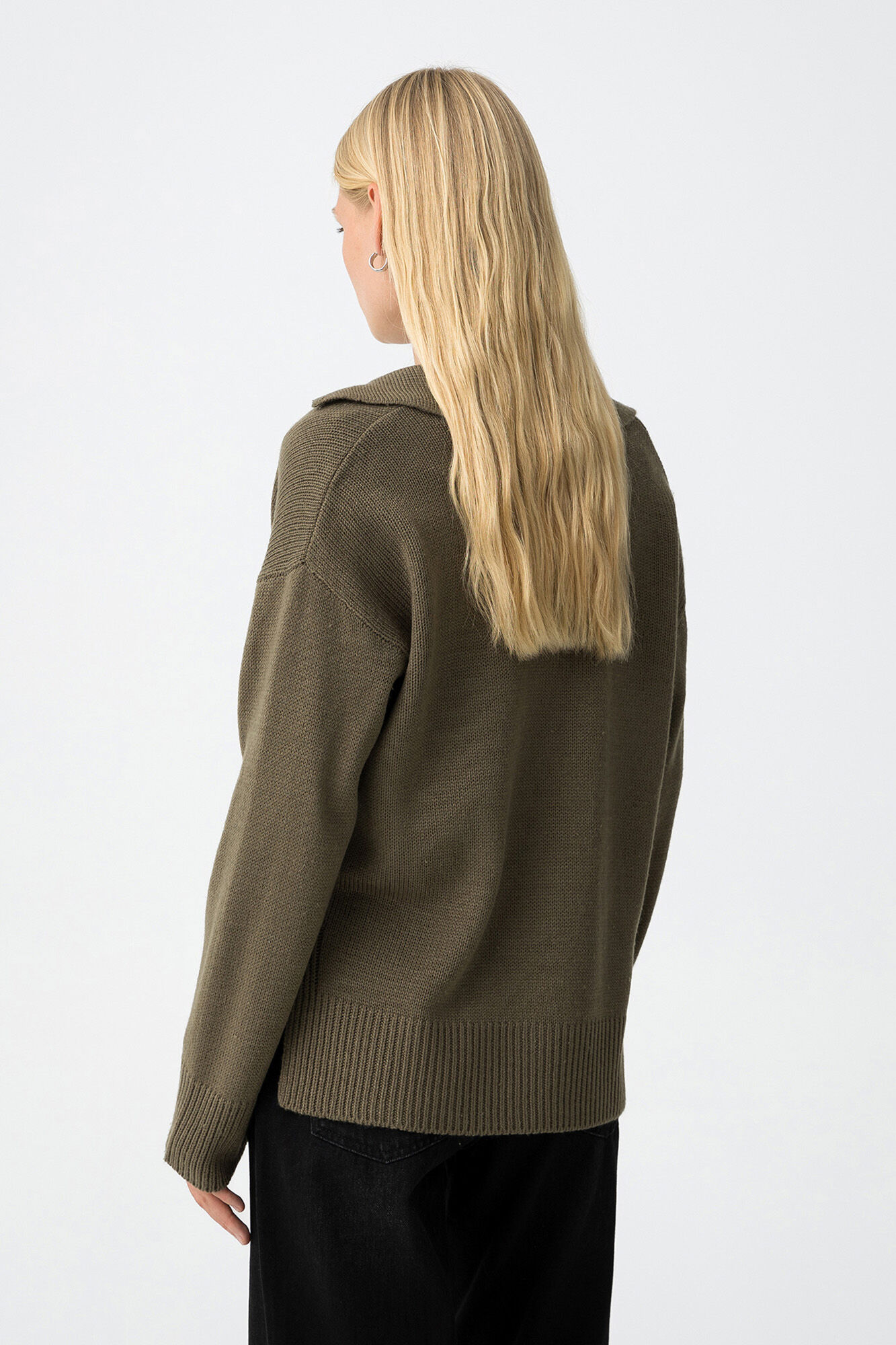 Tiffosi Jersey Relaxed con Cuello