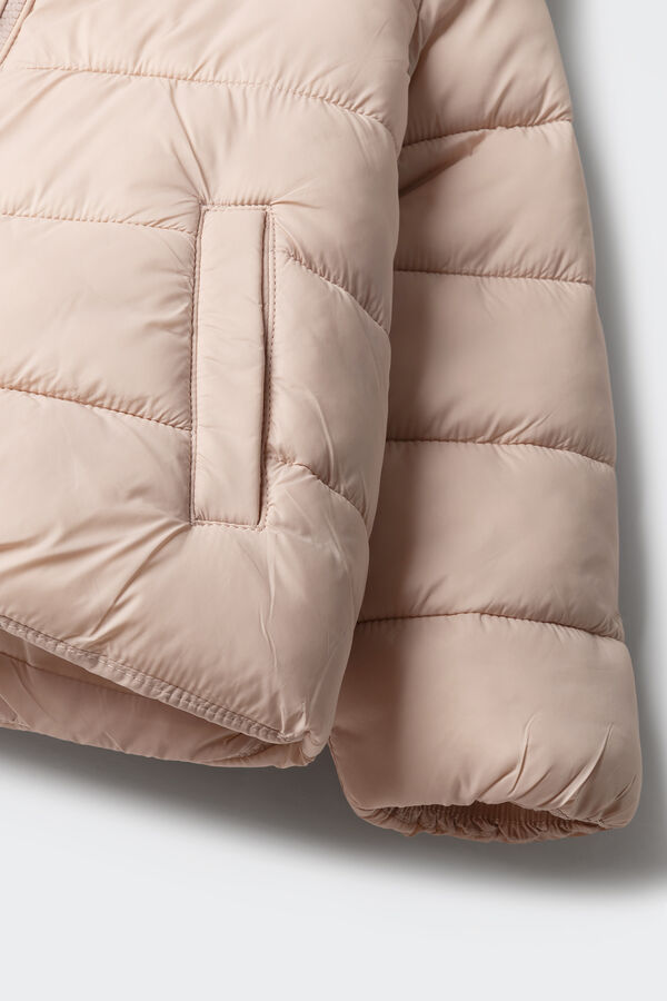 Springfield Kids Casaco acolchoado para menina rosa