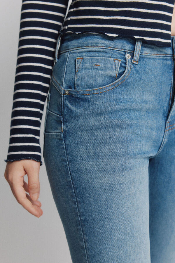 Springfield Cal&ccedil;as jeans push-up azul