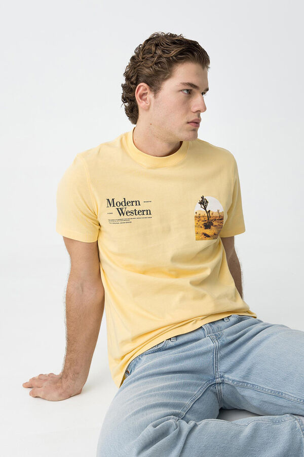 Tiffosi T-shirt estampada estampado