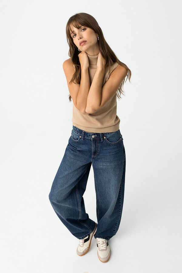 Tiffosi Jeans Ava Balloon Fit azul