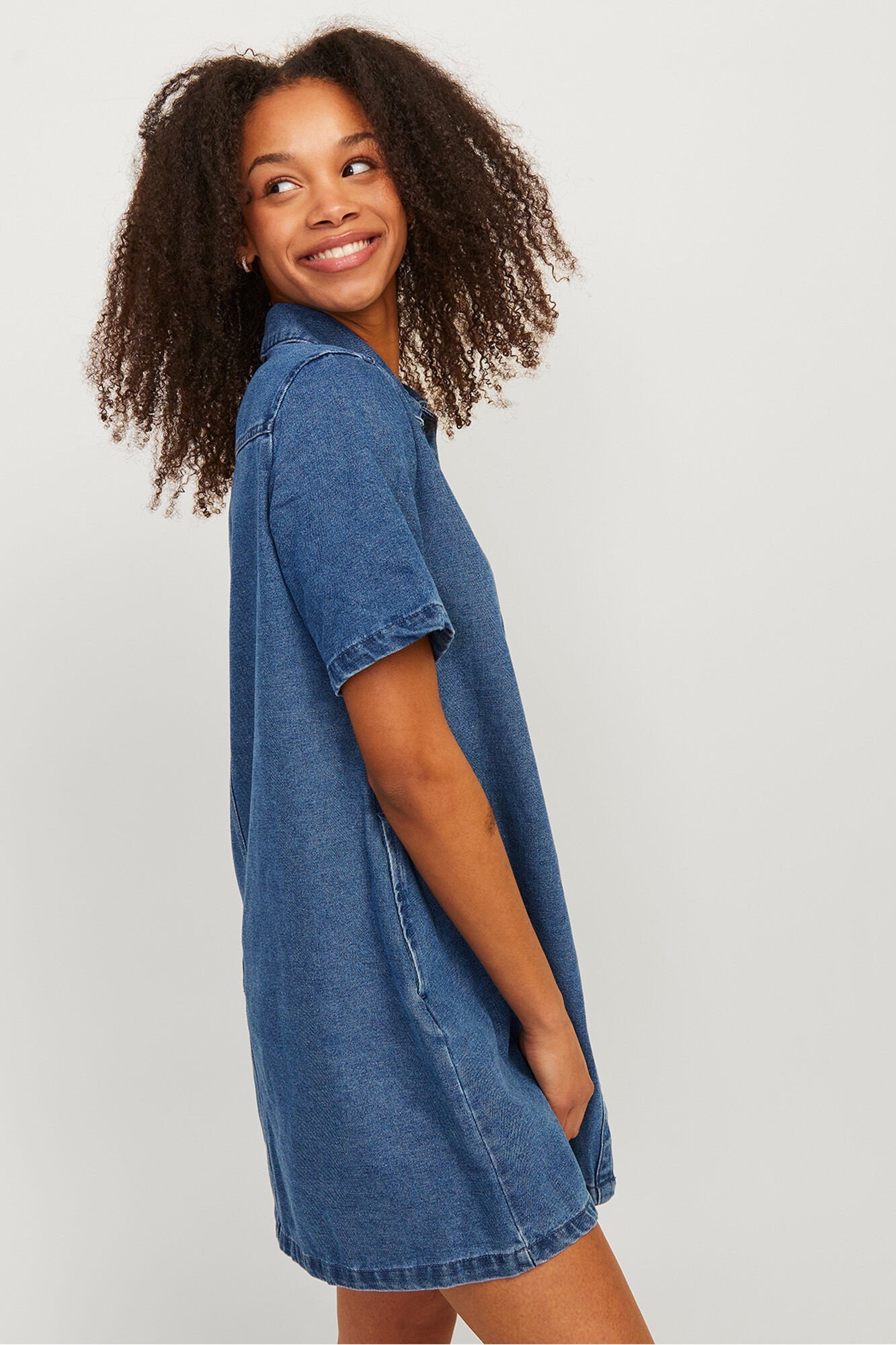 Jack & Jones Vestido denim corto