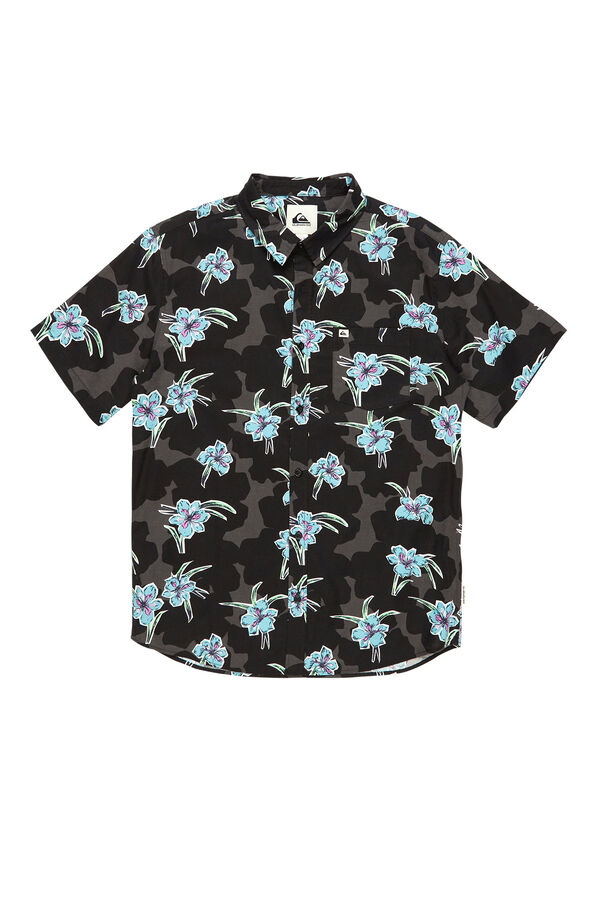 Quiksilver Apero Classic - Camiseta masculina de manga curta preto