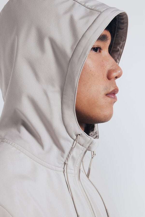 Springfield Chaqueta shoftshell capucha nude