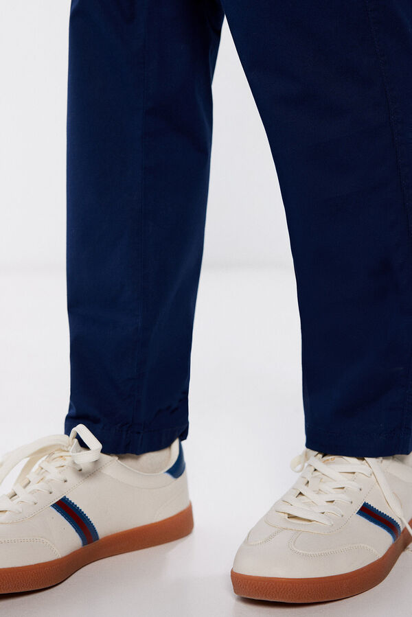 Springfield Cal&ccedil;as chino leves corte slim azul