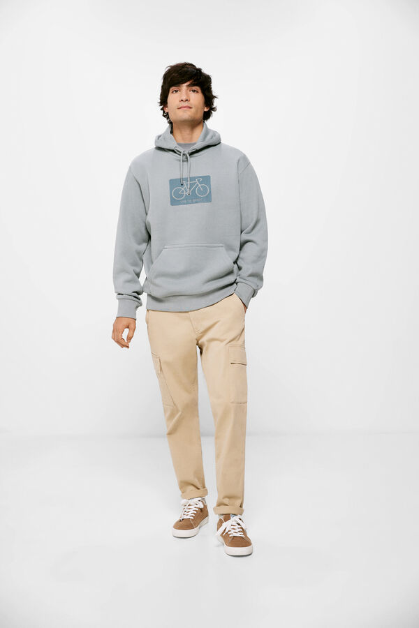 Springfield Sudadera bicicleta azul