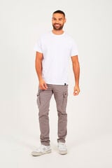 Brave Soul Cal&ccedil;as cargo cinzento