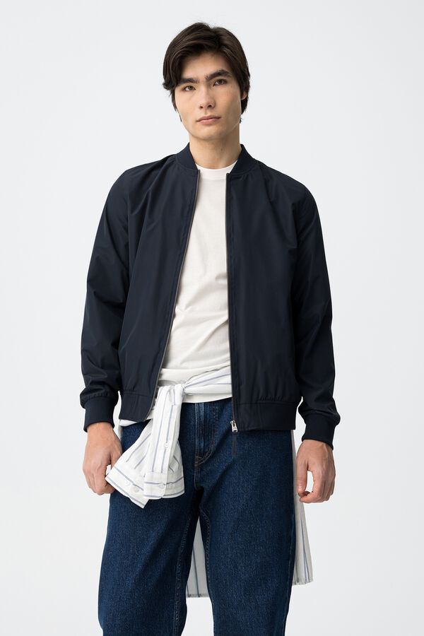 Tiffosi Chaqueta Harrington regular fit azul