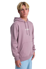Quiksilver Screen Fineline - Sudadera con capucha para hombre rosa