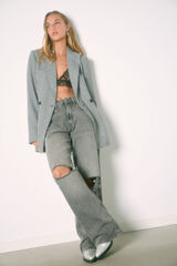 High Spirits Jeans Wide Leg "Euphoria" negro