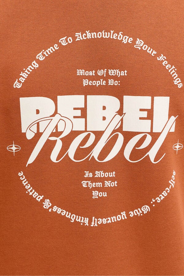 JJ REBEL Sudadera regular fit naranja