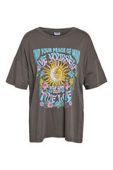 Noisy May Camiseta manga curta cinzento