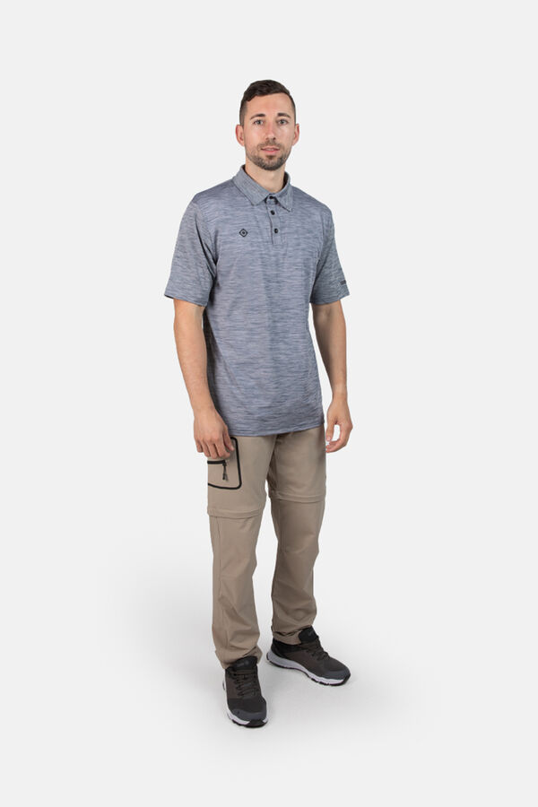 Izas Polo manga corta OROS azul