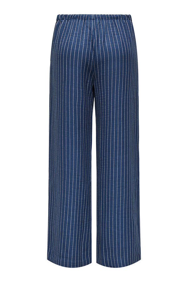 JDY Pantal&oacute;n recto holgado azul