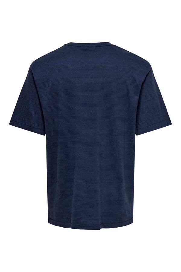 Only & Sons T-shirt de manga curta azul