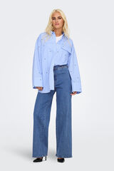 JDY Jeans longos azul