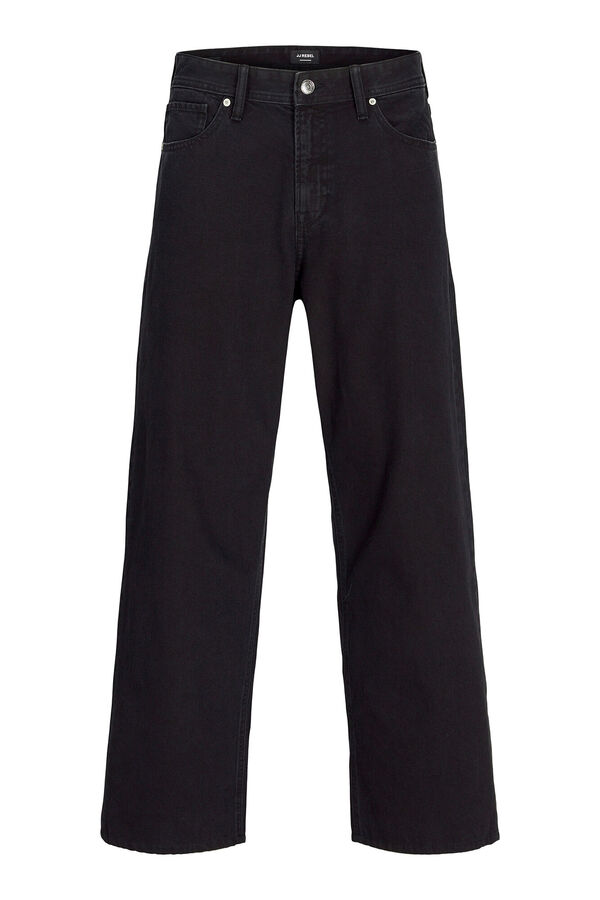 JJ REBEL Jeans folgados preto