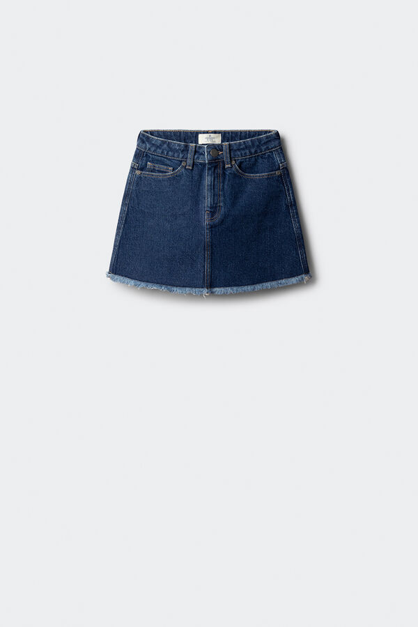 Springfield Kids Saia denim menina azul