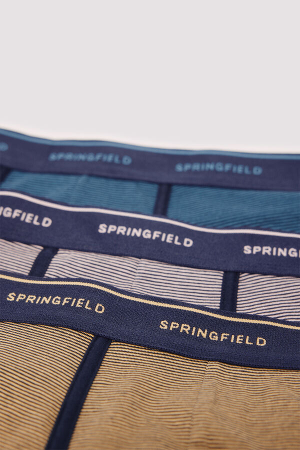 Springfield Pack 3 boxers micro raya rosa