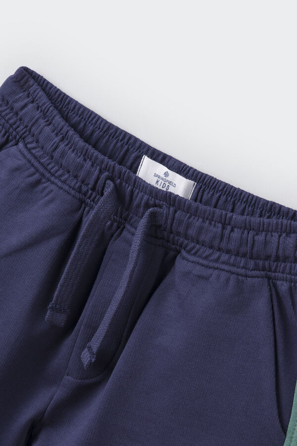 Springfield Kids Bermudas jogger ni&ntilde;o verde