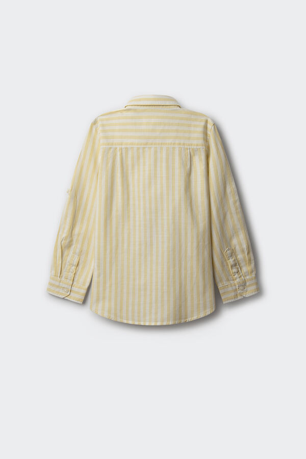 Springfield Kids Camisa Rayas ni&ntilde;o amarillo