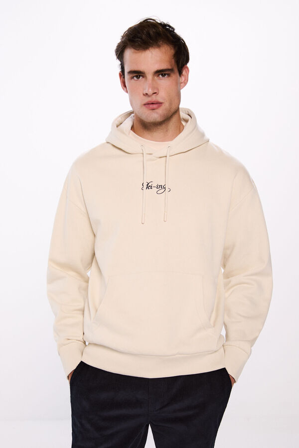 Springfield Sudadera capucha Ski- ing blanco