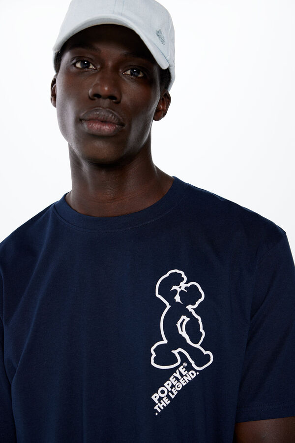 Springfield Camiseta Popeye azul