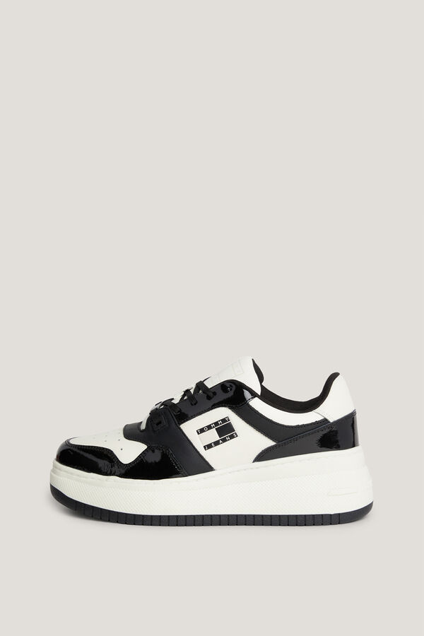 Tommy Jeans Retro basket con plataforma Tommy Jeans gris