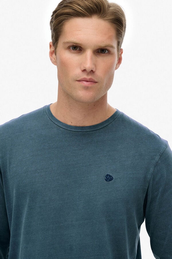 Superdry T-shirt Superdry azul