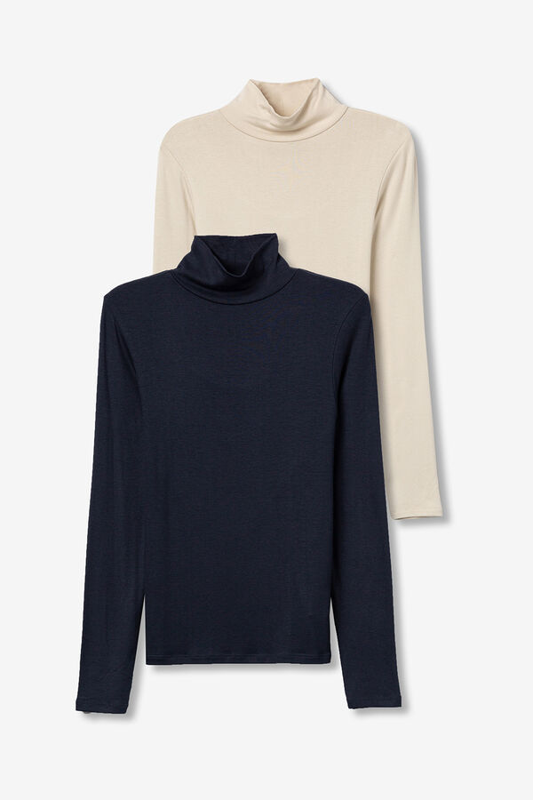 Tiffosi Camisola de gola alta branco