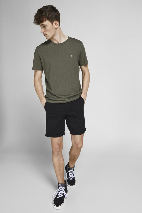 Jack & Jones Bermuda estilo chino regular fit negro