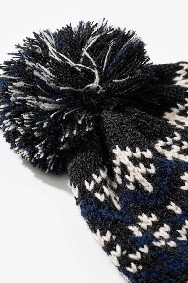 Tiffosi Gorro com pompom cinzento