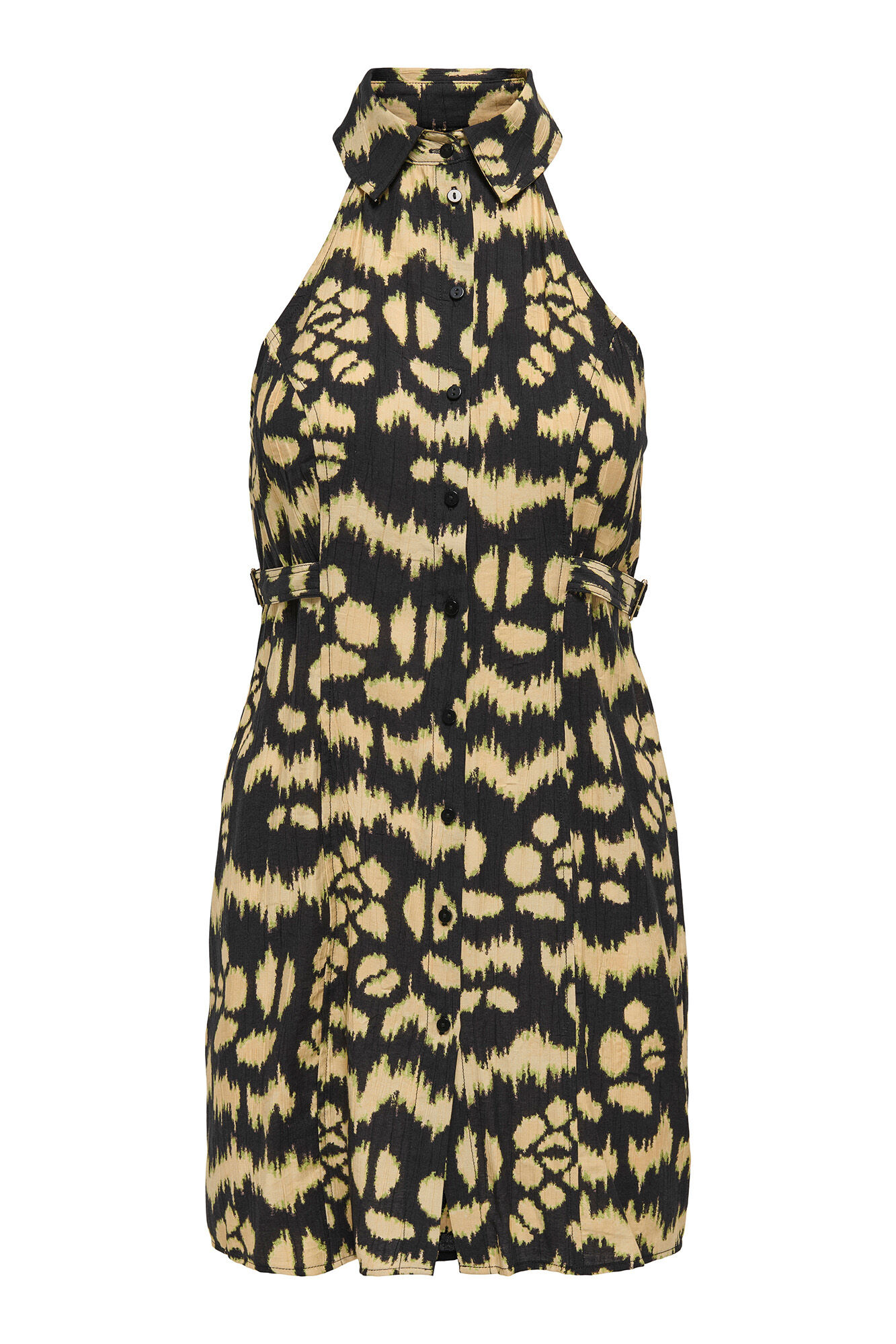 Only Vestido corto camisero