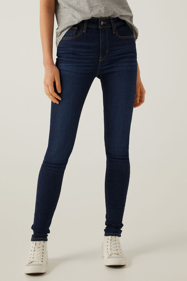 Springfield Jeans 720 super skinny talle alto azul medio
