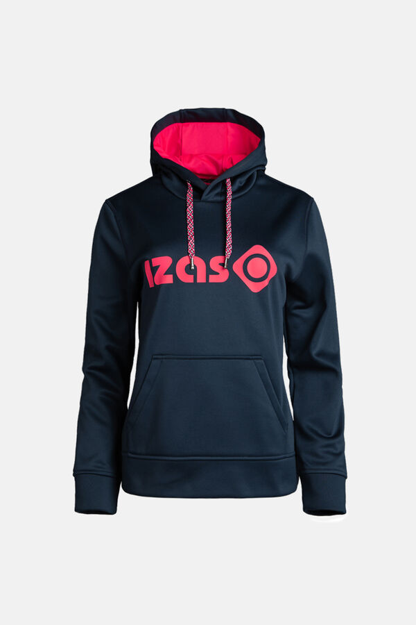 Izas Sweatshirt com capuz azul