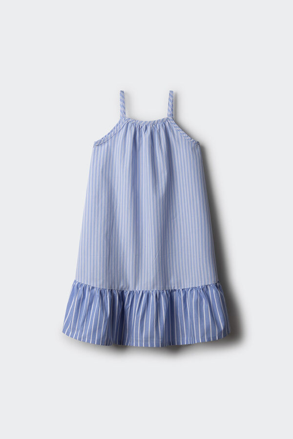 Springfield Kids Vestido riscas menina azul