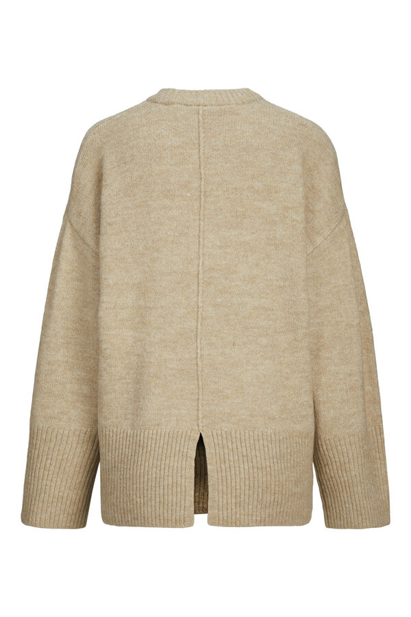 Jack & Jones malha de liso branco