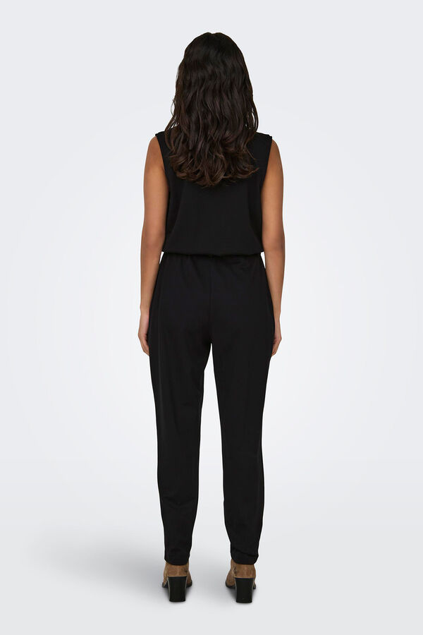 Only Mono largo sin mangas negro