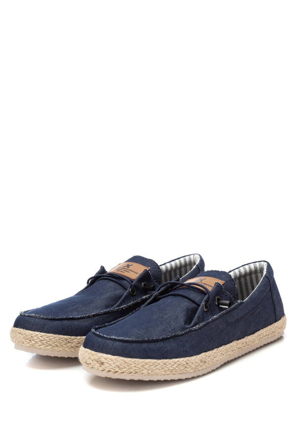 XTI Sapato de treino para homem com sola de juta azul