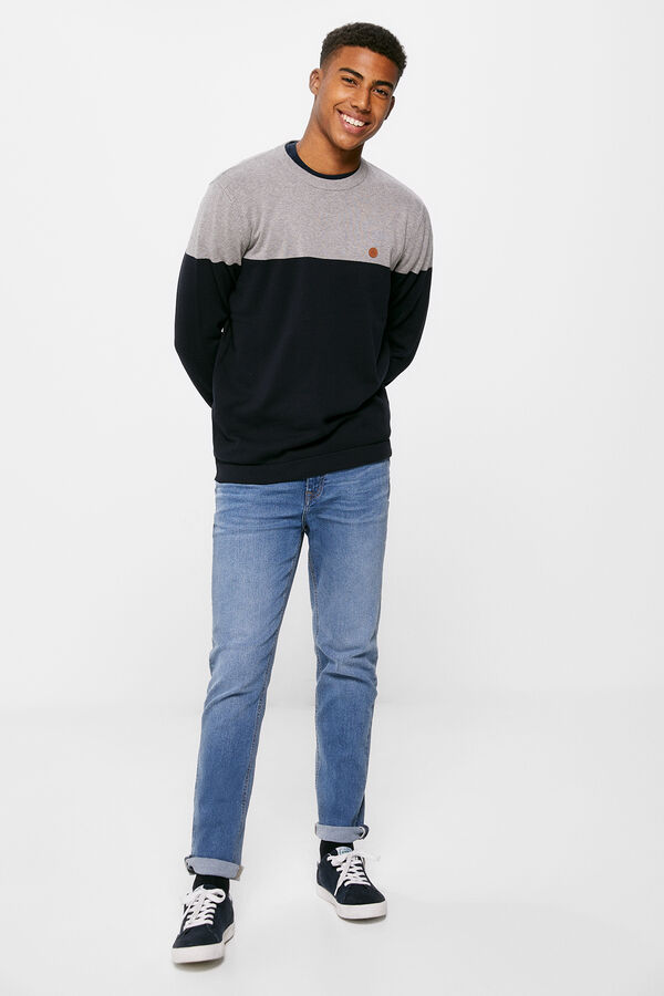 Springfield Jersey b&aacute;sico block azul