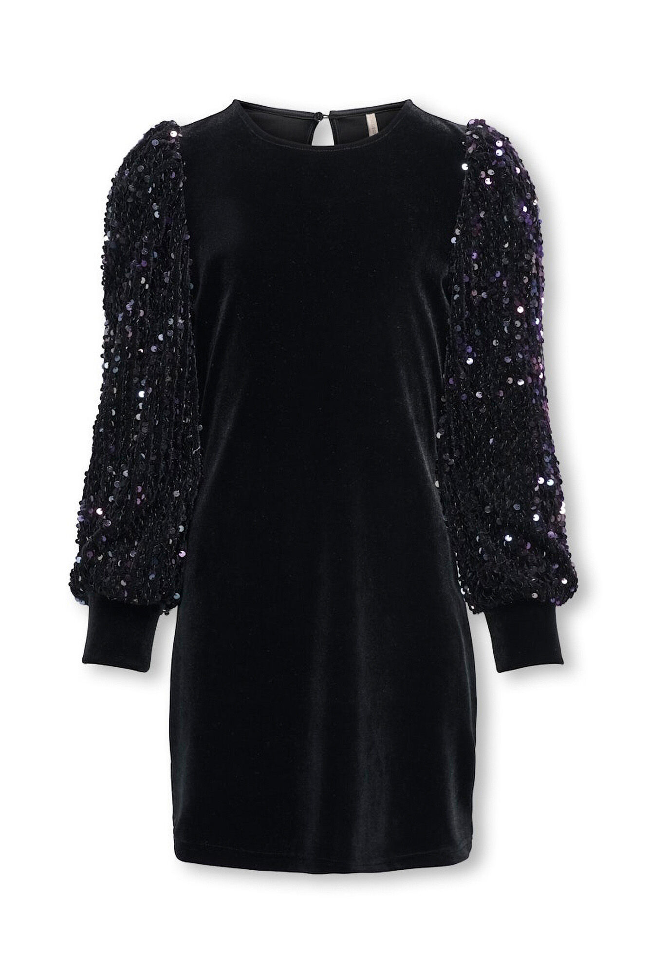 Only Girls Vestido corto lentejuelas