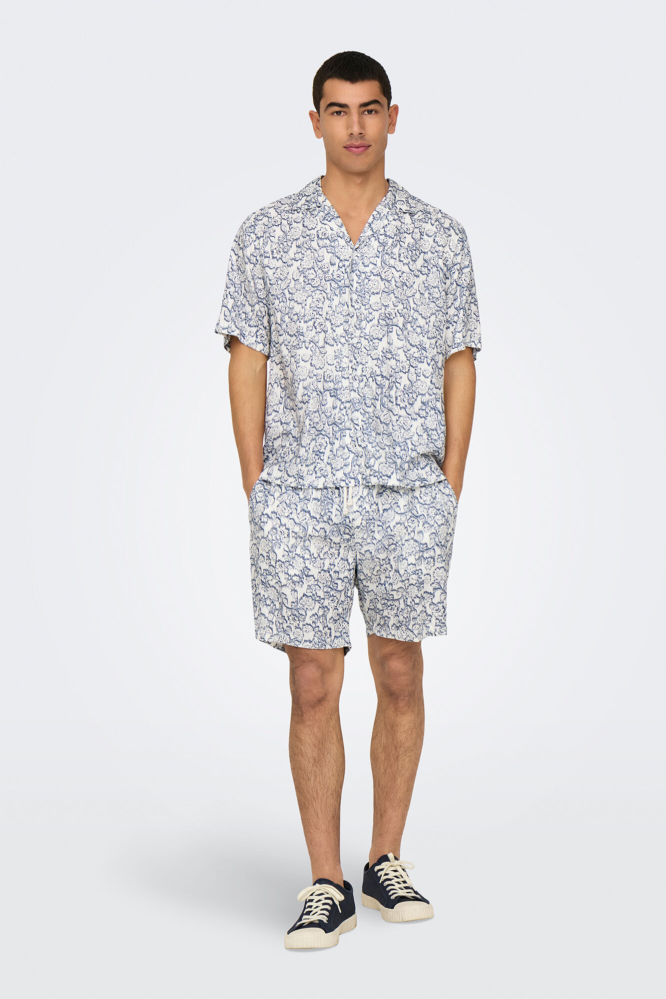 Only & Sons Bermuda estampada