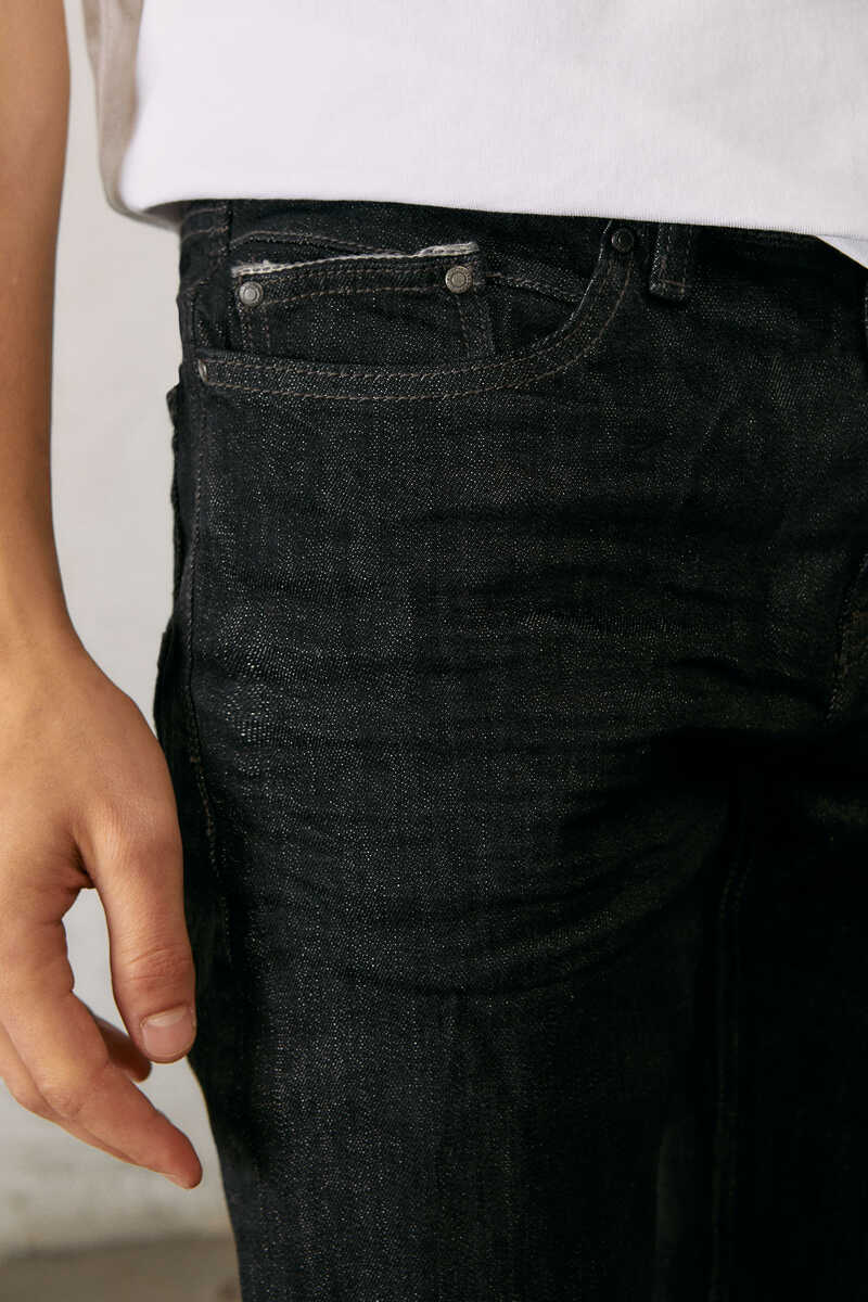 Springfield Jeans slim gris oscuro lavado desencolado marengo