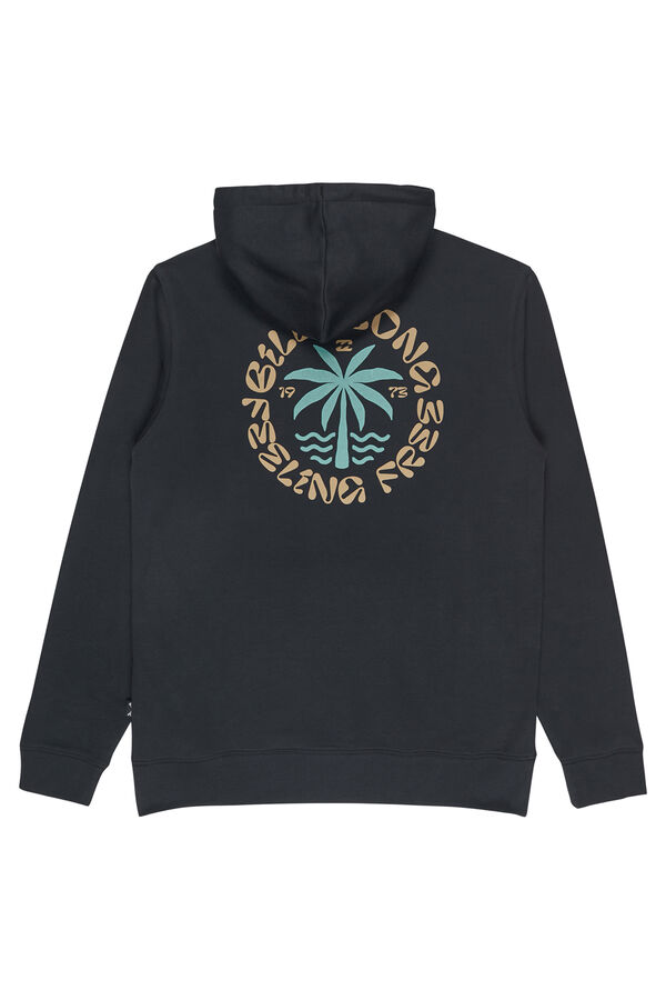 Billabong Arch Po - Moletom com capuz para homens preto