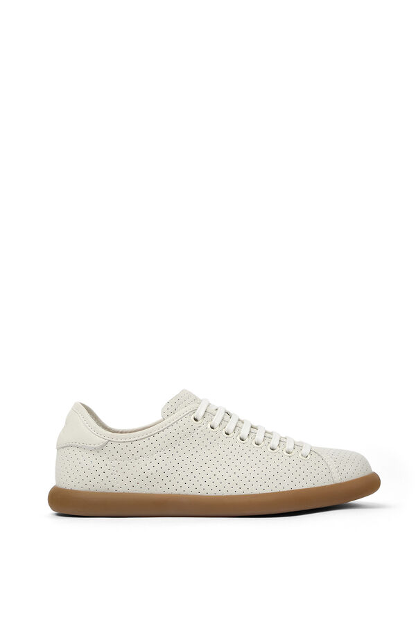 Camper Zapatillas De Nobuk Beige blanco