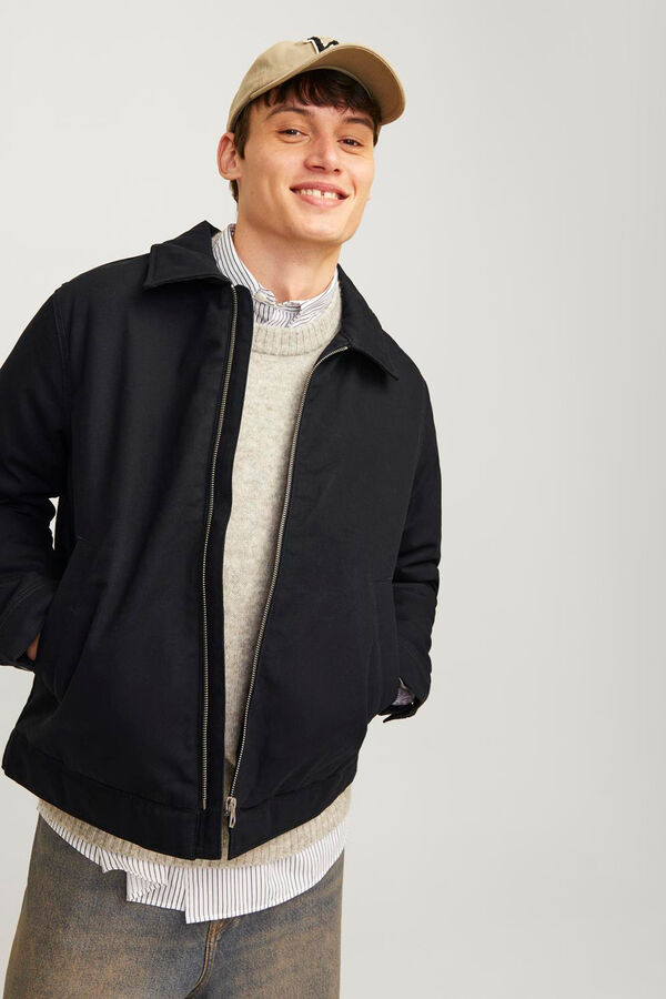 Jack & Jones Chaqueta cuello negro